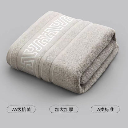 380g new pure cotton thick bath towel 70*140 soft absorbent no shedding color