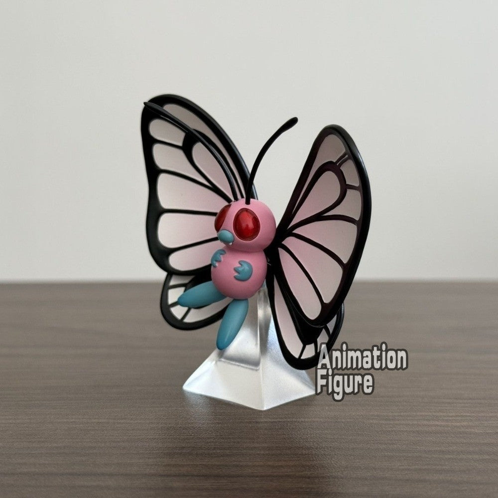 6,5 cm/2,56 pol. Anime Pokémon Figura Butterfree Bonecos de Ação Modelo de Coleção em PVC Brinquedos para Presentes Infantis