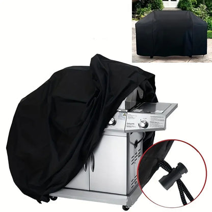 BBQ Grill Barbeque Cover  Anti-Dust Waterproof Weber Heavy Duty Charbroil BBQ Cover Outdoor Rain Protective Barbecue Cover