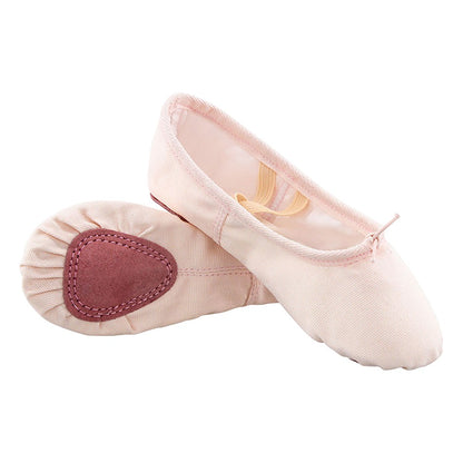 Girls Soft Bottom Non Slip Ballet Dance Shoes with Elastic Straps Perfect for Kids Yoga Dance Classes and Fitness Activities