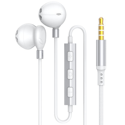 Fone de Ouvido com Fio Tipo-C Para Samsung Galaxy S25 S24 S23 S22 21 Ultra Plus Fone de Ouvido Intra-auricular de 3,5MM HiFi Bass Estéreo para Jogos