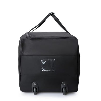 Mala de Viagem Expansível com Rodinhas, Bolsa de Armazenamento com Rodas, Grande Capacidade, Bagagem de Mão, Bolsa de Rodas Dobrável