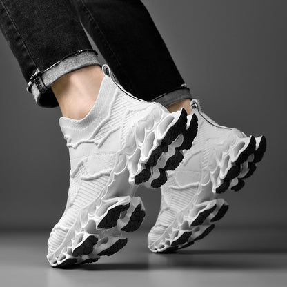 Tênis Masculino Casual Masculino Tênis Masculino de Luxo Tênis Masculino de Corrida Respirável Sapatos da moda Loafers Tênis de corrida para homens