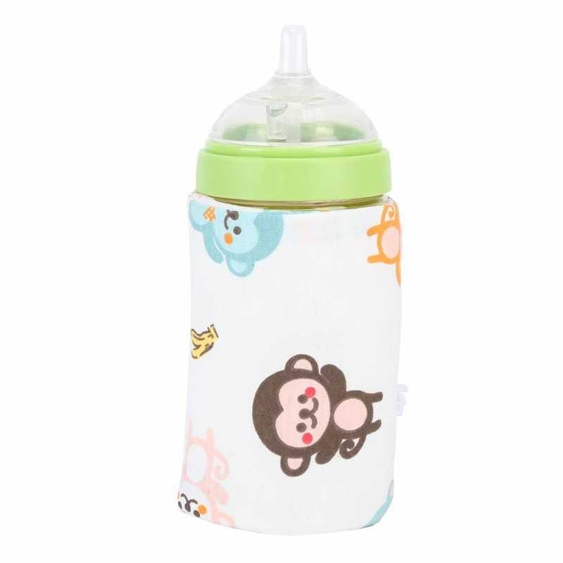 USB Milk Water Warmer Travel Stroller Insulated Bag Baby Nursing Bottle Heater Portable Heated Insulated Storage Bag BPA