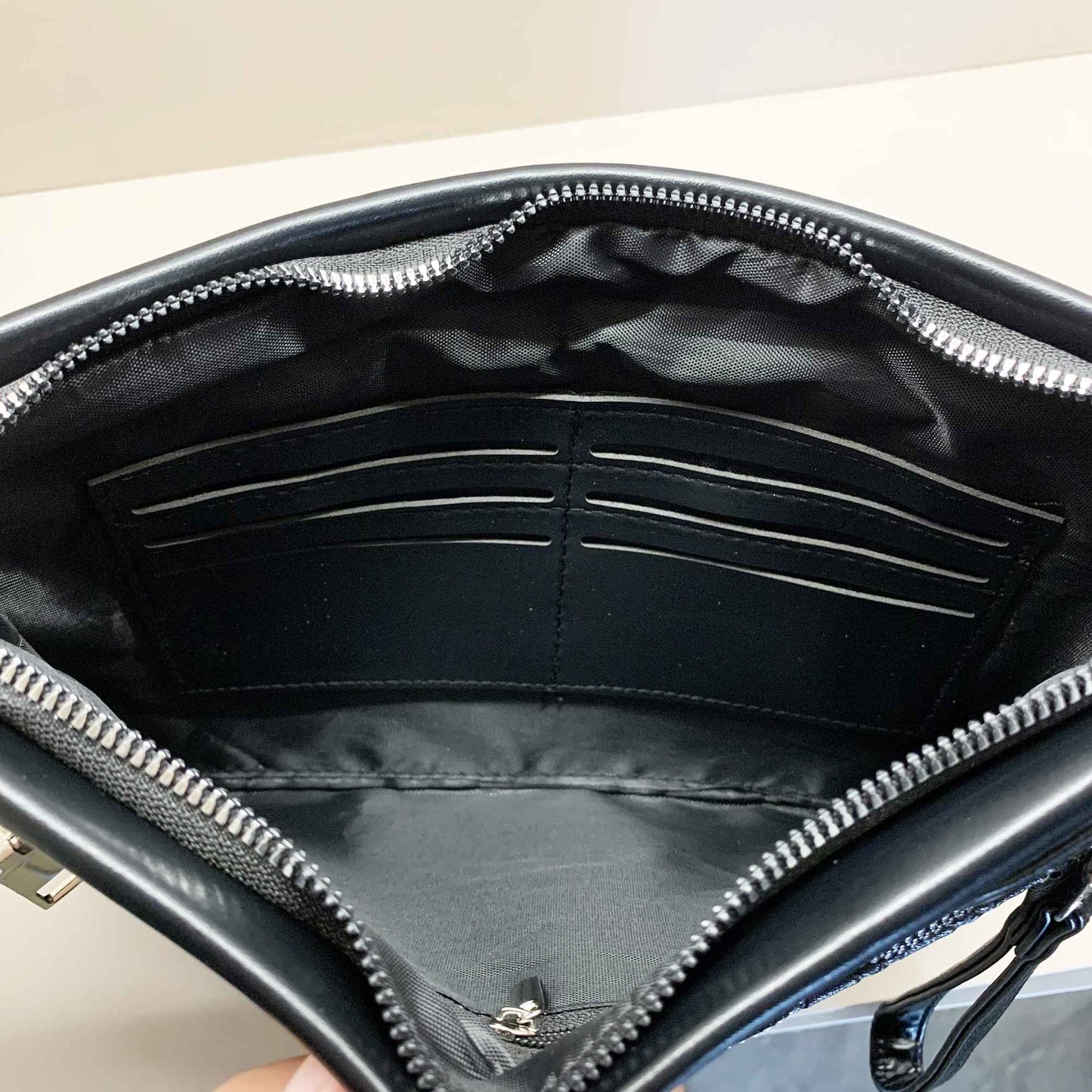 Luxury Designer Men's Clutch Bag High Quality PU Leather Day Money Pouch Casual Male Passport Cardholder Case Phone Handbag