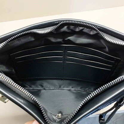 Luxury Designer Men's Clutch Bag High Quality PU Leather Day Money Pouch Casual Male Passport Cardholder Case Phone Handbag