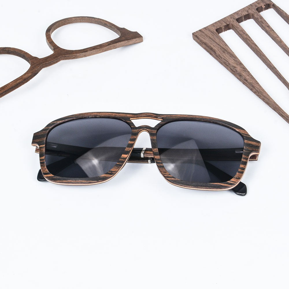 SHINU óculos de sol vintage de madeira masculinos óculos de sol polarizados masculinos madeira natural feitos à mão óculos de moda