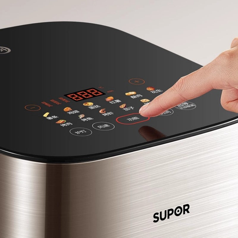 Fritadeira de ar de grande capacidade para uso doméstico e forno elétrico multifuncional integrado com nova visão