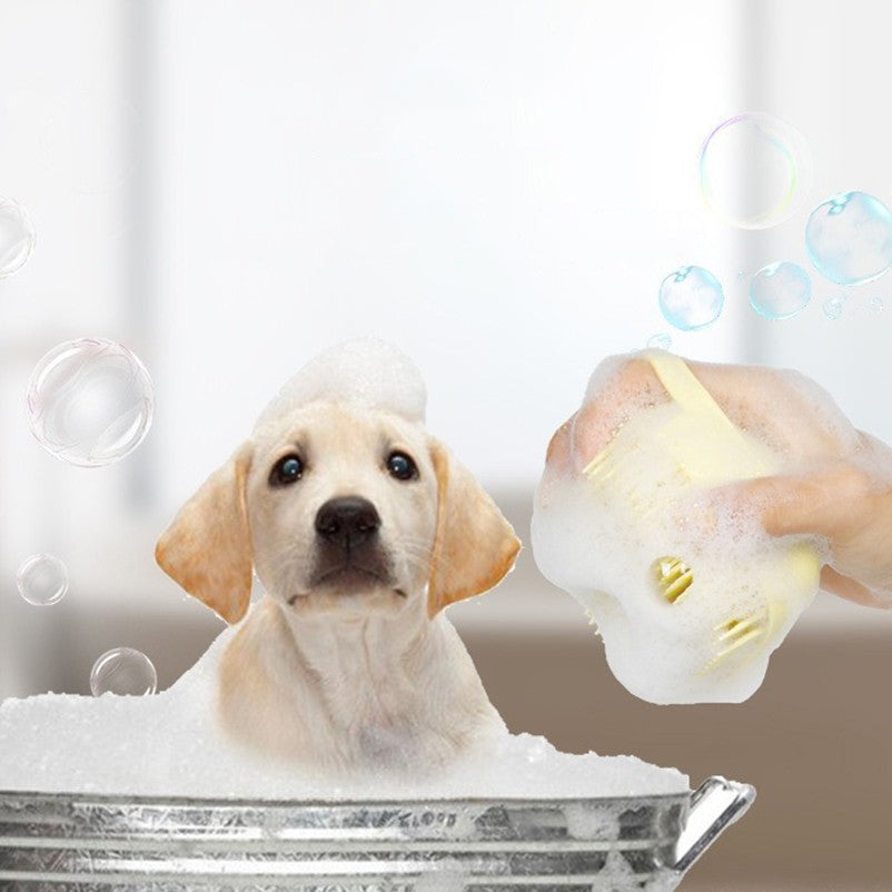 Luvas de Massagem para Banho de Animais de Estimação Silicone Macio e Seguro para Cães Gatos Ferramentas de Banho e Higiene Acessórios para Mascotes