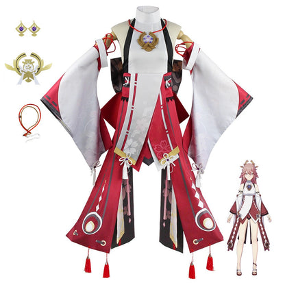 Genshin Impact Cosplay Costume - Sumeru Dendro Archon Nahida, Venti, Yae Miko Halloween Anime Game Stage Performance Outfit