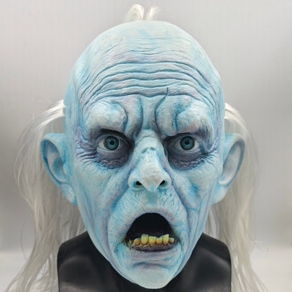 Scary Horror Monster Ghost Face Mask For Halloween Costume Party Cosplay Head Cover Haunted House Mischief Prop