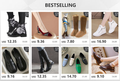 Comemore Women Punk Style Autumn Winter Chunky Platform High Boot Party Shoes Ladies Black Thick Heels Elastic Knee High Boots