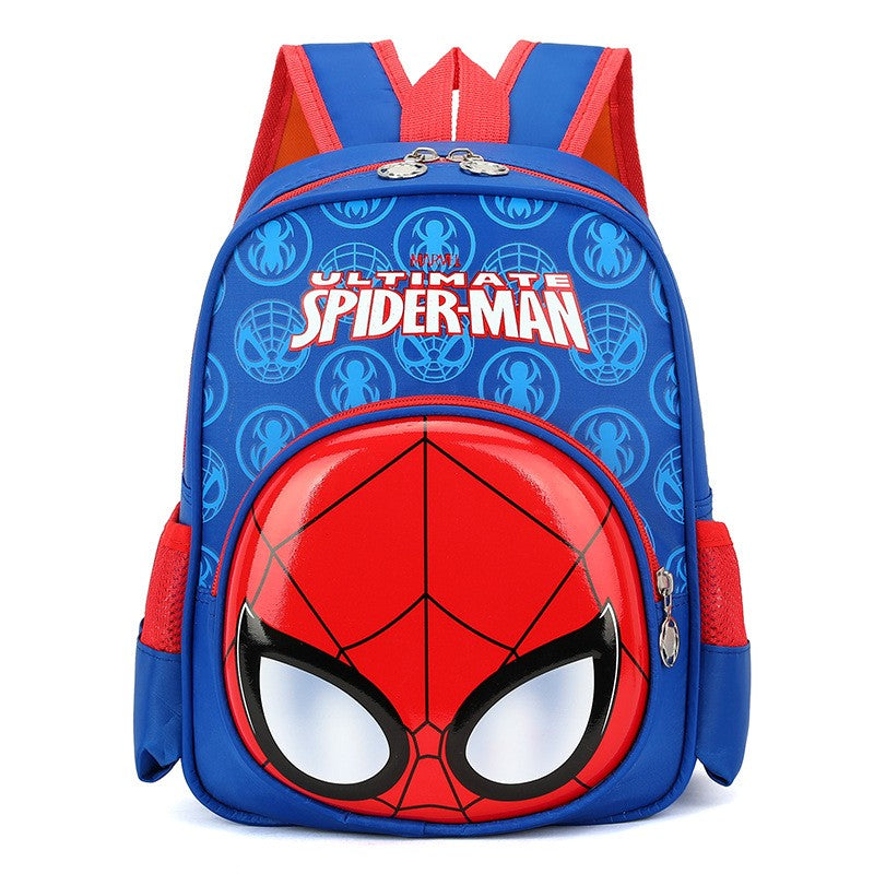 Mochila Infantil Homem-Aranha, Mochila Escolar Masculina Homem-Aranha, Mochila Dupla Infantil para Jardim de Infância, Presente de Halloween e Natal