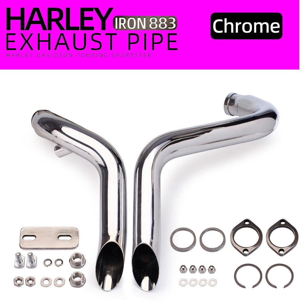 Exhaust Motorcycle  Escape Sportster Motorcycle Exhaust XL883 Elbow Bike For Softail Sportster 883 1200