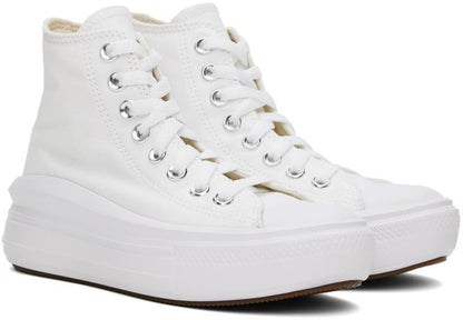 Converse | White Chuck Taylor All Star Move High Top Sneakers