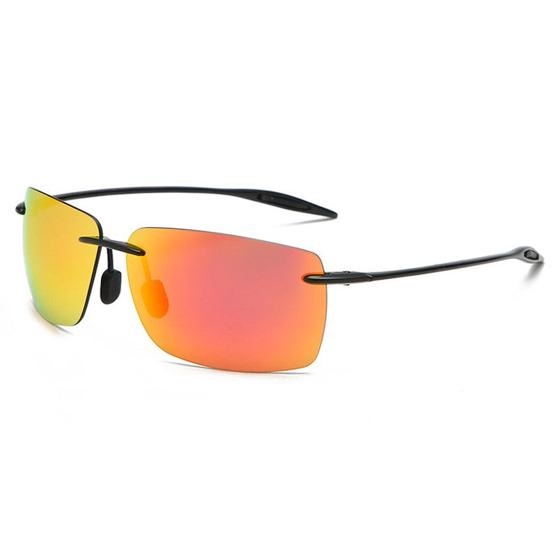 Óculos de Sol TR90 Ultraleves Masculino Feminino Sem Aro Driver Óculos de Sol para Dirigir Moda ao Ar Livre Pesca Caminhada Corrida Esportes