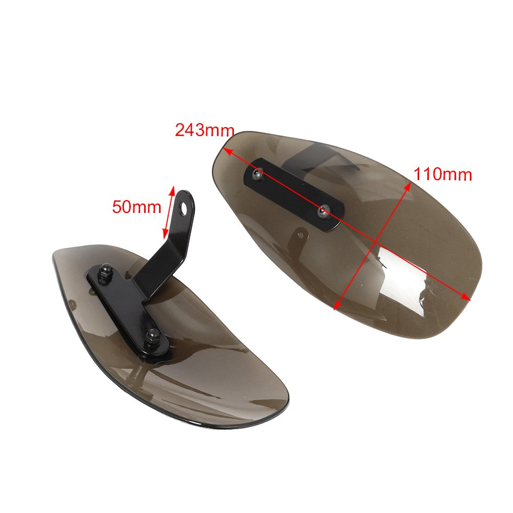 Proteção de Mão para Motocicleta Defletor de Vento Frio Protetor de Mão Escudo Protetor contra Quedas para Harley Honda Yamaha Suzuki Chopper