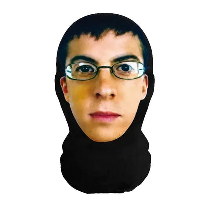 Realistic 3D Mask Full Face for Women Man Cosplay Accessories Mascaras Halloween Masquerade Mesh Headgear