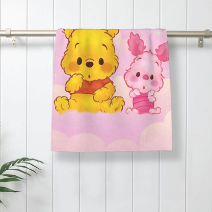 Winnie The Pooh Bear Piglet Merch Towel for Beach New Summer Microfiber Shower Towel No Sand Quick-Dry Surf Towels