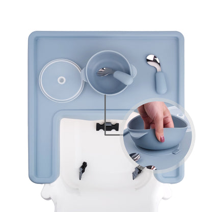 BPA Free Highchair Full Cover Placemat Silicone Placemat For Children Feeding