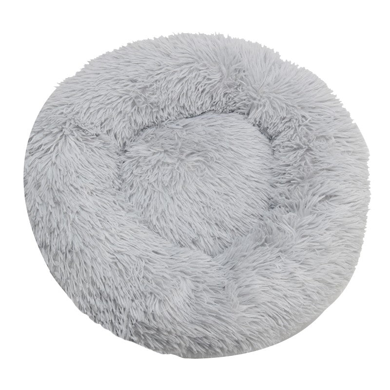 Cama Redonda para Cães, Cama Quente de Inverno para Gatos, Cesto de Pelúcia para Cães, Cama Lavável para Pequenos, Médios e Grandes Cães, Sofá para Gatos