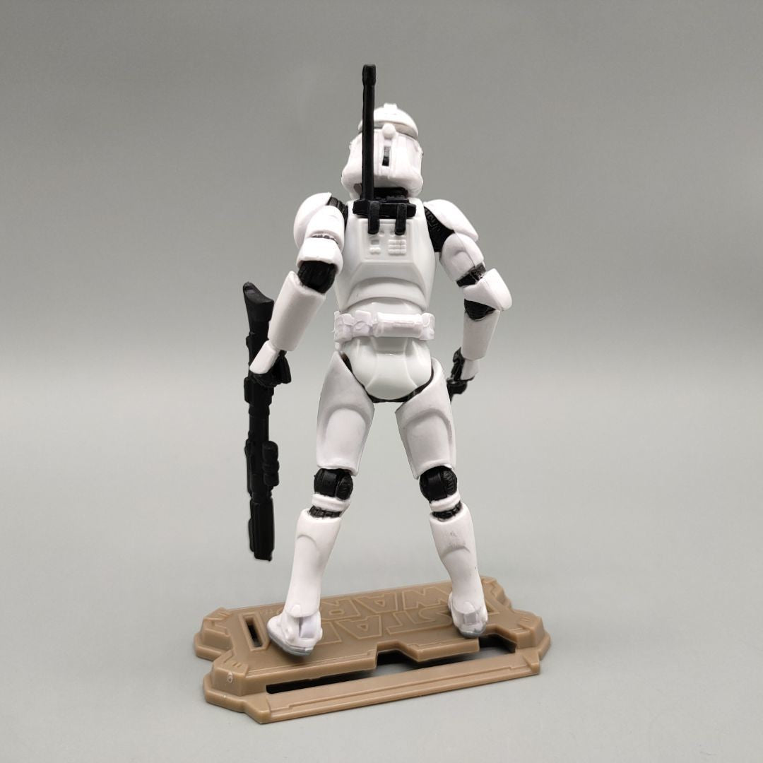 Lote de 3 Bonecos Soltos Star Wars Elite Force 501st 442nd Shadow Utapau Gree Shock Battalion Trooper 3.75" Coleção