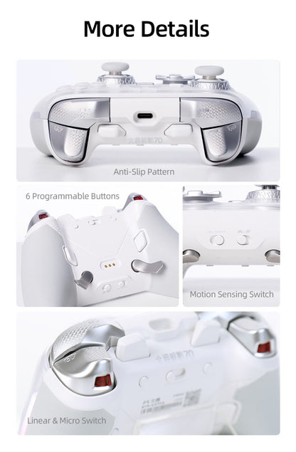 Beitong Kunpeng 70 Elite: AI-Enhanced Wireless Controller with Adaptive Triggers for Switch 2, PC, Mobile & Teams