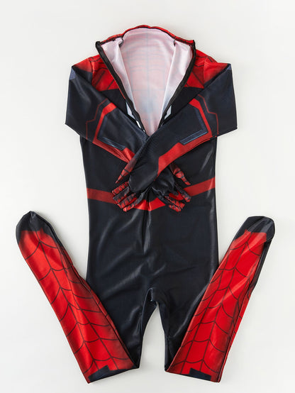 High quality superhero costume, adult and children's jumpsuit, spandex Halloween party cosplay jumpsuit, 3D digital printing sty