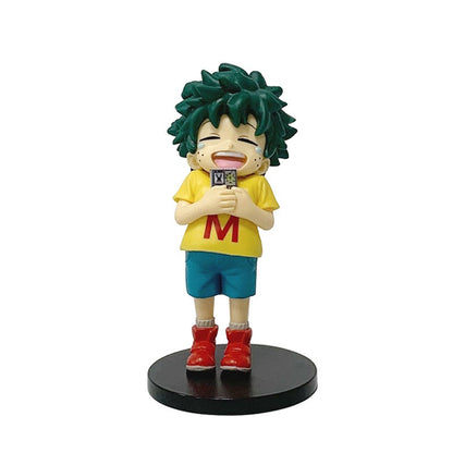 Em estoque 2 unidades de figuras de ação de anime em PVC colecionáveis, brinquedos infantis de aniversário, presentes decorativos para fãs