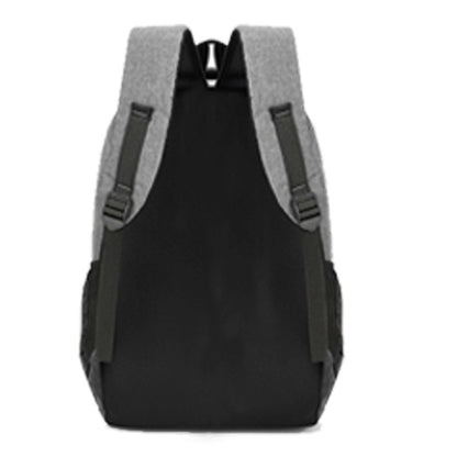Neutral style backpack for men and women, with multi-layer zippers, suitable for students' school bags and travel bags.