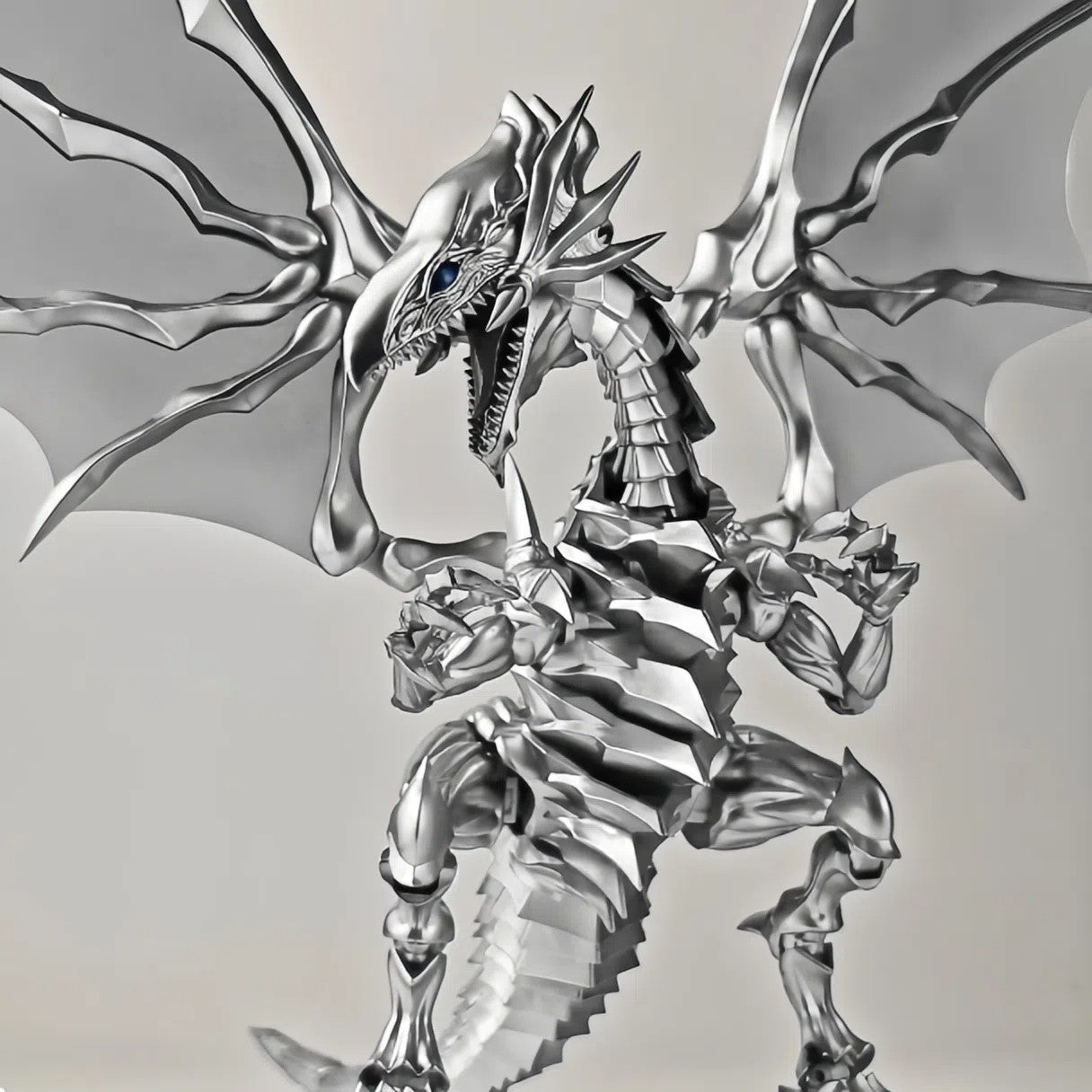 ?New-Hot?Yu-Gi-Oh Arrogant Dragon Blue-Eyes White Dragon  Assembly Model Figure Desktop Decoration Holiday Birthday Gift