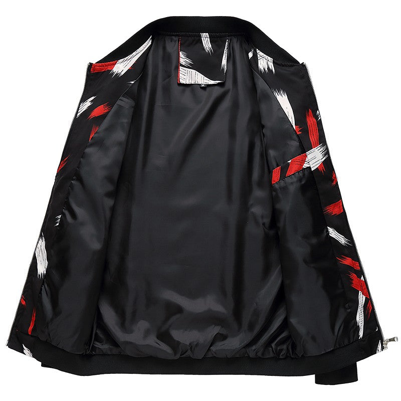 Spring, Autumn and Seasonal Boys' Floral Jacket, Large Size Urban Casual Coat Multi-color Available