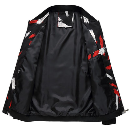 Spring, Autumn and Seasonal Boys' Floral Jacket, Large Size Urban Casual Coat Multi-color Available