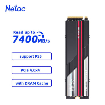Netac SSD NVMe M.2 1TB 2TB 4TB M2 2280 PCIe 4.0x4 SSD PS5 Hard Drive Internal Solid State Disk for Laptop Desktop