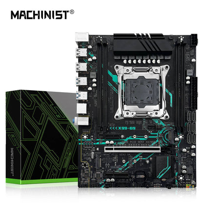 MACHINIST X99 B9 Motherboard Optional LGA 2011-3 Xeon E5 2667 V4 Processor CPU combo And 16GB DDR4 RAM kit USB3.0