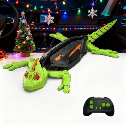 Robô de Brinquedo Lagarto Biomimético Realista RC Escalador de Parede Controle Remoto Gecko Que Escala Vidro e Paredes Lisas Decoração de Interiores de Carros