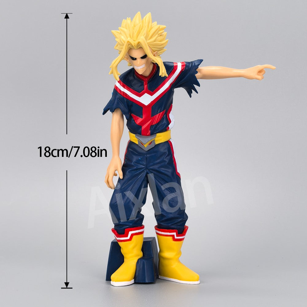 25cm Anime My Hero Academia Figure PVC Age of Heroes Figurine Deku Action Collectible Model Decorations Doll Toys For Children