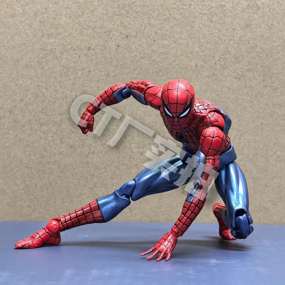 Boneco Homem-Aranha Mafex 075 Ct Toys The Amazing Spider-Man Versão Quadrinhos Mafex 185 Boneco de Ação Modelo Brinquedos Presente Infantil