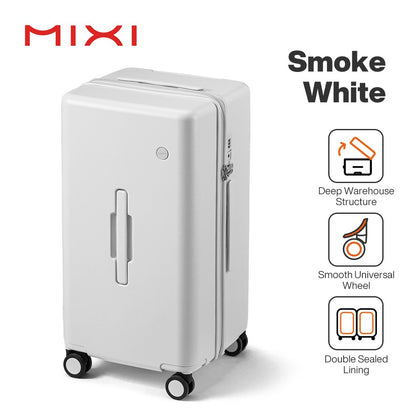 Mixi Large-Capacity Suitcase 24 26nch Checked in Rolling Wheels PC Luggage TSA Lock Trolley Case Travel Suitcases Trunk M9301