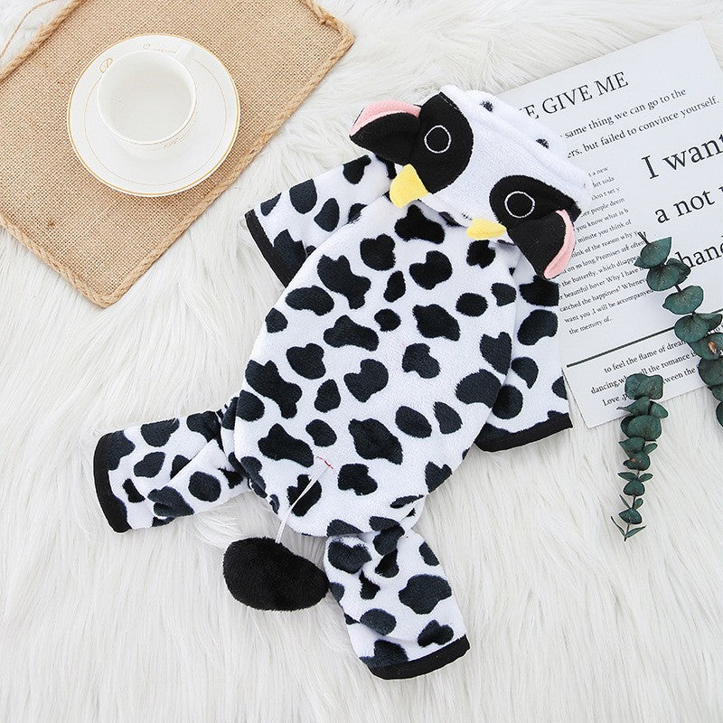 Roupas de Inverno para Cães Moletom Quente de Fleece para Cães Roupas para Cães Pequenos Chihuahua Filhotes Gatos Jaqueta Casaco Macacão para Cães Fantasia