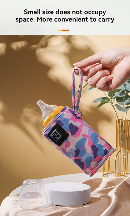 New Portable Heating Constant Temperature Bottle Insulation Sleeve Baby Bottle Insulation Warmer Winter Children's Product