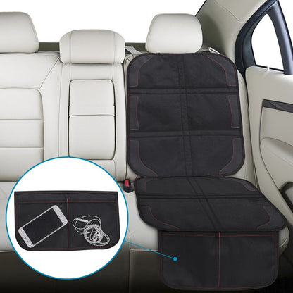 Universal Child Safety Anti-Scratch Mat Pads Kids & Baby Seat Cover Oxford PU Leather Cushion Accessory All-season Applicable
