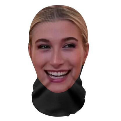 Realistic Face Mask 3D Printed Full Face Visual Mask Realistic Celebrity Performer Role-playing Props Costumes Face Mask
