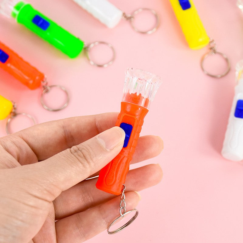 10-30Pcs Mini LED Flashlight Lamp Children Birthday Party Favors Goodie Bag Pinata Filler Toys Rewards Christmas New Year Gifts