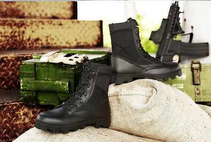 2024 Autumn and Winter Wolf Men's Hight-Top Desert Fans Delta Boots