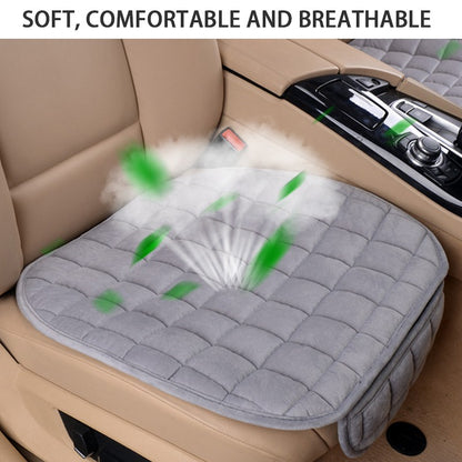 Capa de Assento de Carro de Pelúcia SEAMETAL Almofada de Carro Ultramacia Protetor de Assento de Carro Antiderrapante Universal para Sedans SUVs Caminhões Picapes