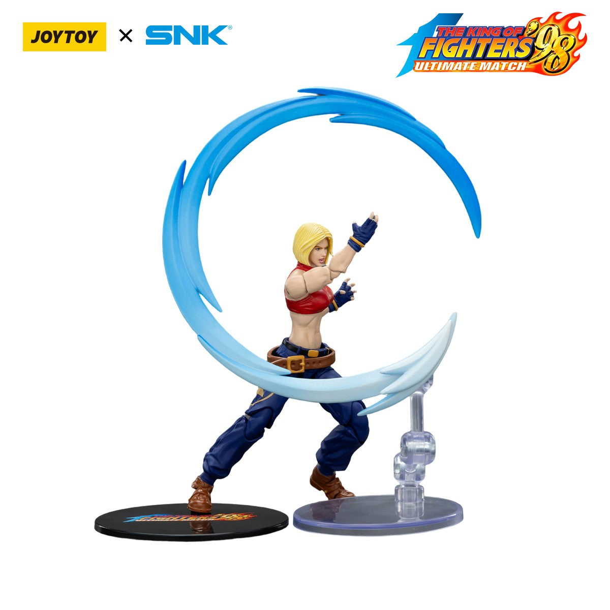 [Pré-venda] JOYTOY SNK 1/18 Action Figure KOF 98UM 97 Special Team Ryuji Yamazaki Billy Kane Blue Mary figuras Modelo de Brinquedo