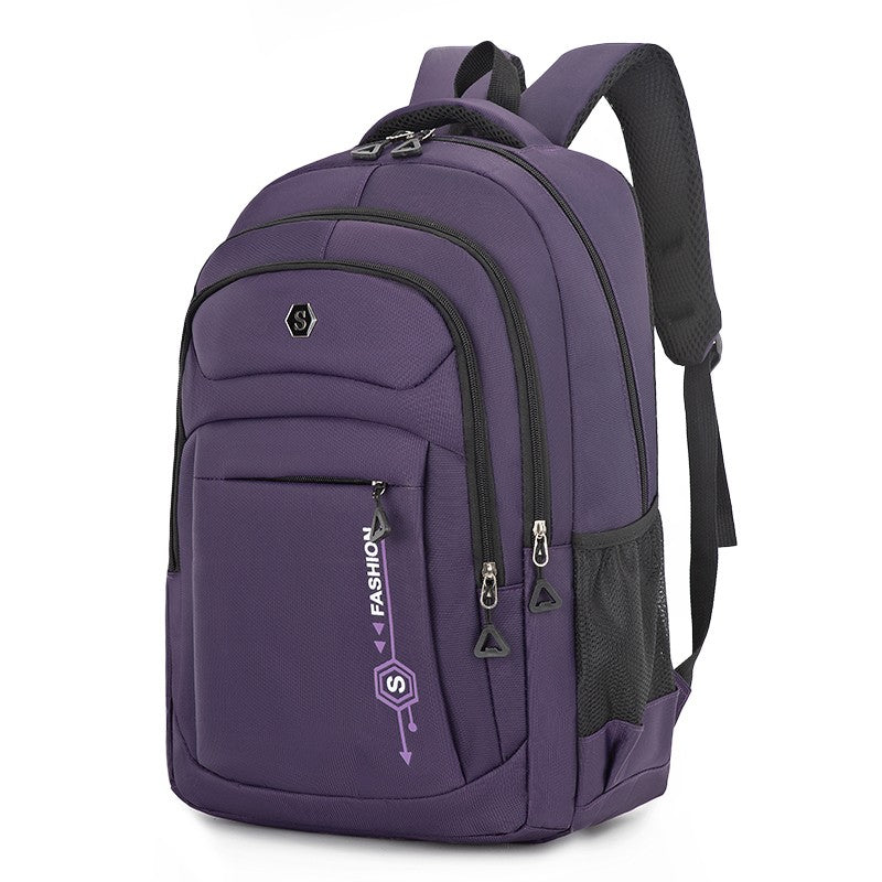 Commuter backpack - large capacity, adjustable shoulder straps, multiple compartments, suitable for school, travel, and work, tr