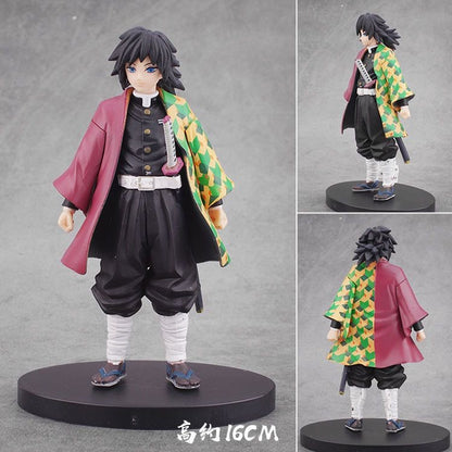Demon Slayer Blade Nezuko Kamado Tanjiro Agatsuma Zenitsu Tomioka Giyuu Kochou Shinobu Hashibira Inosuke figure model ornament