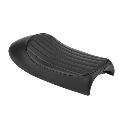 Motorcycle Cafe Racer Vintage Replacement Hump Saddle Seat PU Leather Refit Flat Saddle Cushion For Yamaha Kawasaki Honda CG125